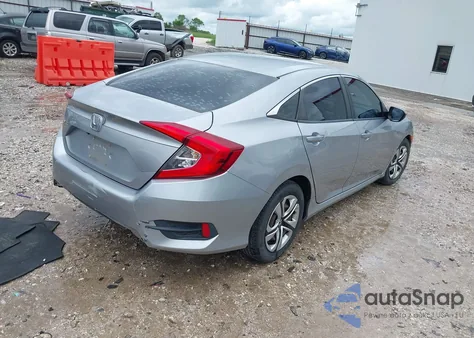 2016 Honda Civic Lx из США, поврежденный, VIN 19XFC2F54GE016963